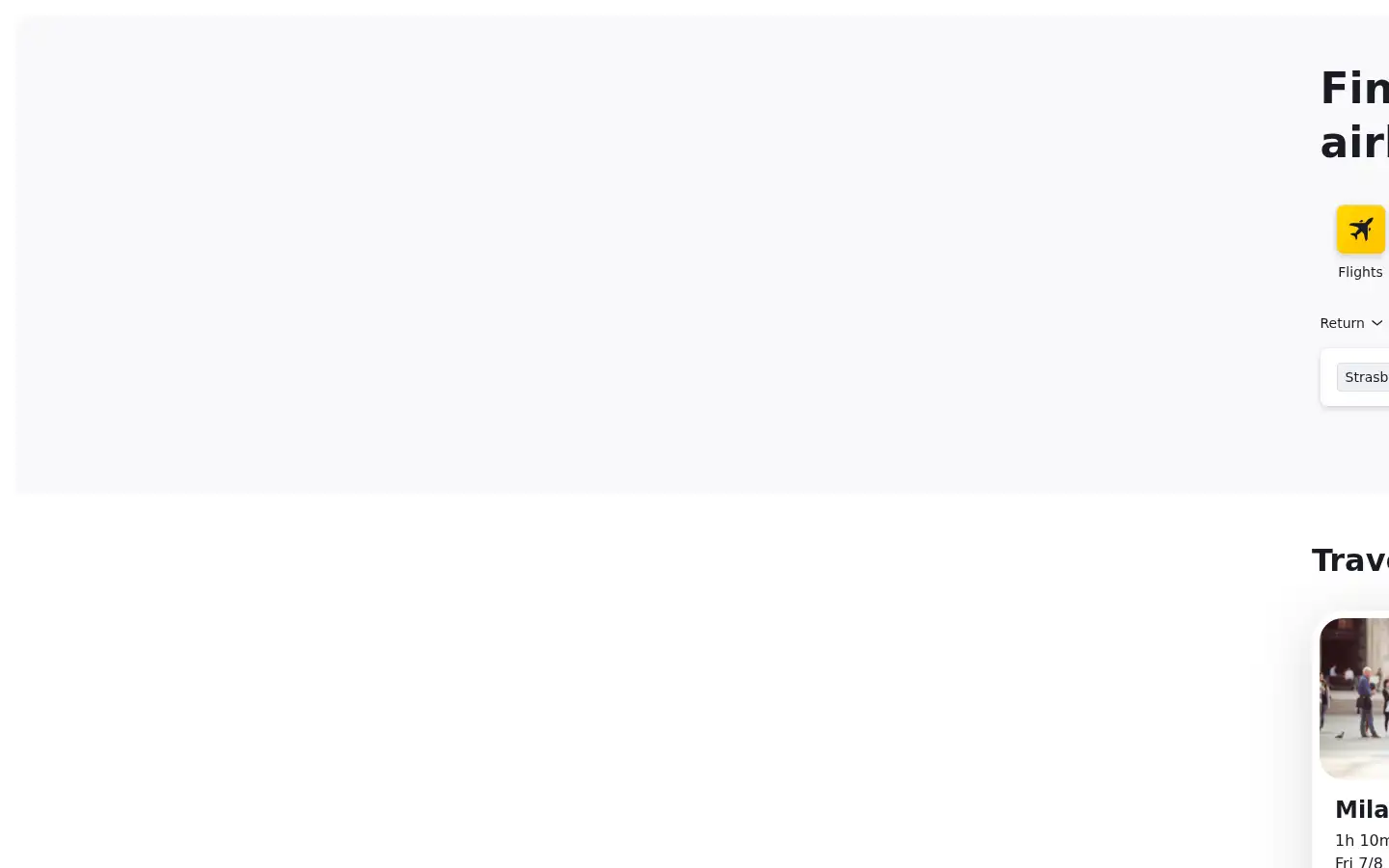 Screenshot of cheapflights.com.au