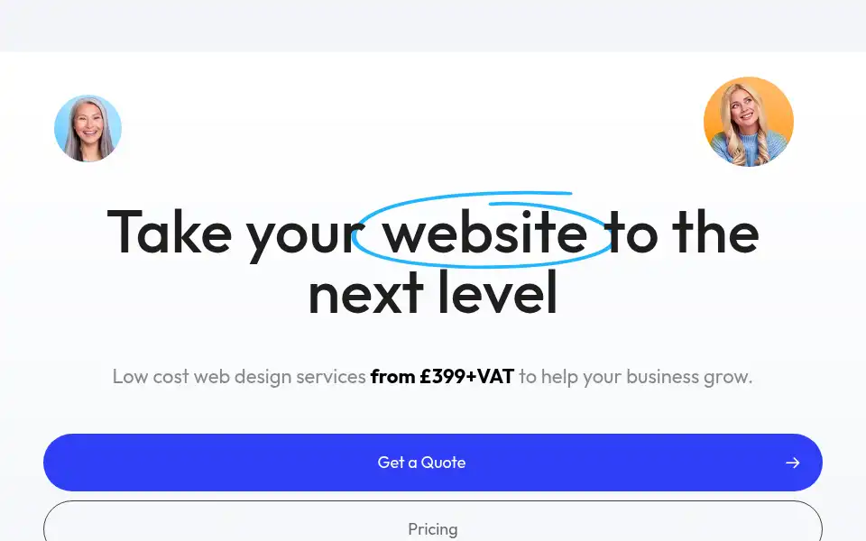Screenshot of cheapwebdesign.co.uk