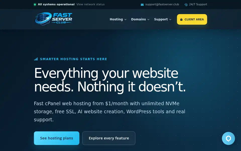 Screenshot of cheapwebhosting.company