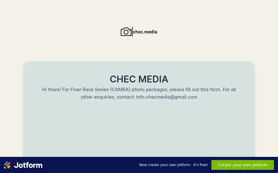 Screenshot of chec.media