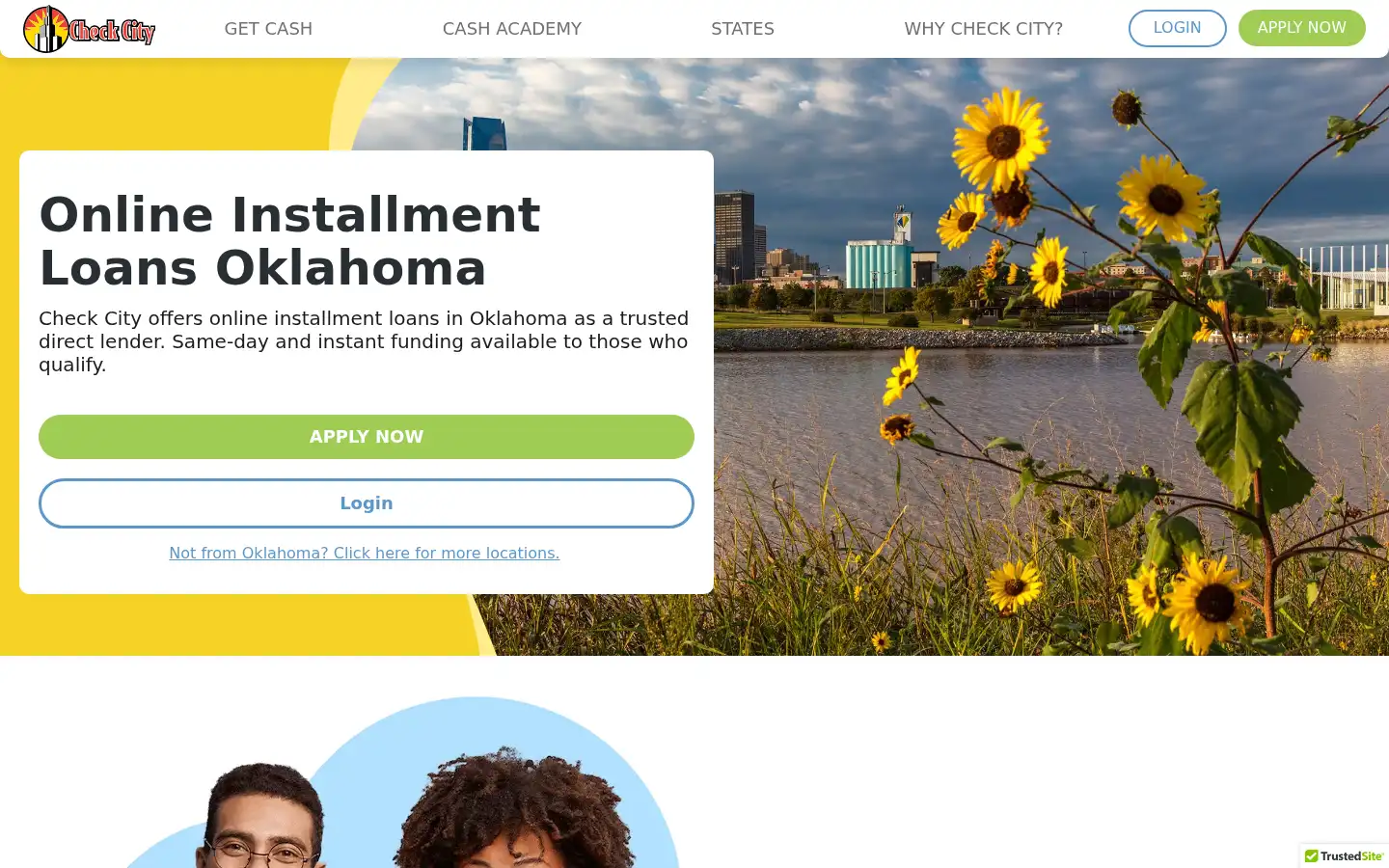 Screenshot of checkcity.com