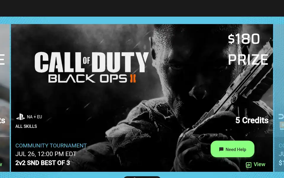 Screenshot of checkmategaming.com