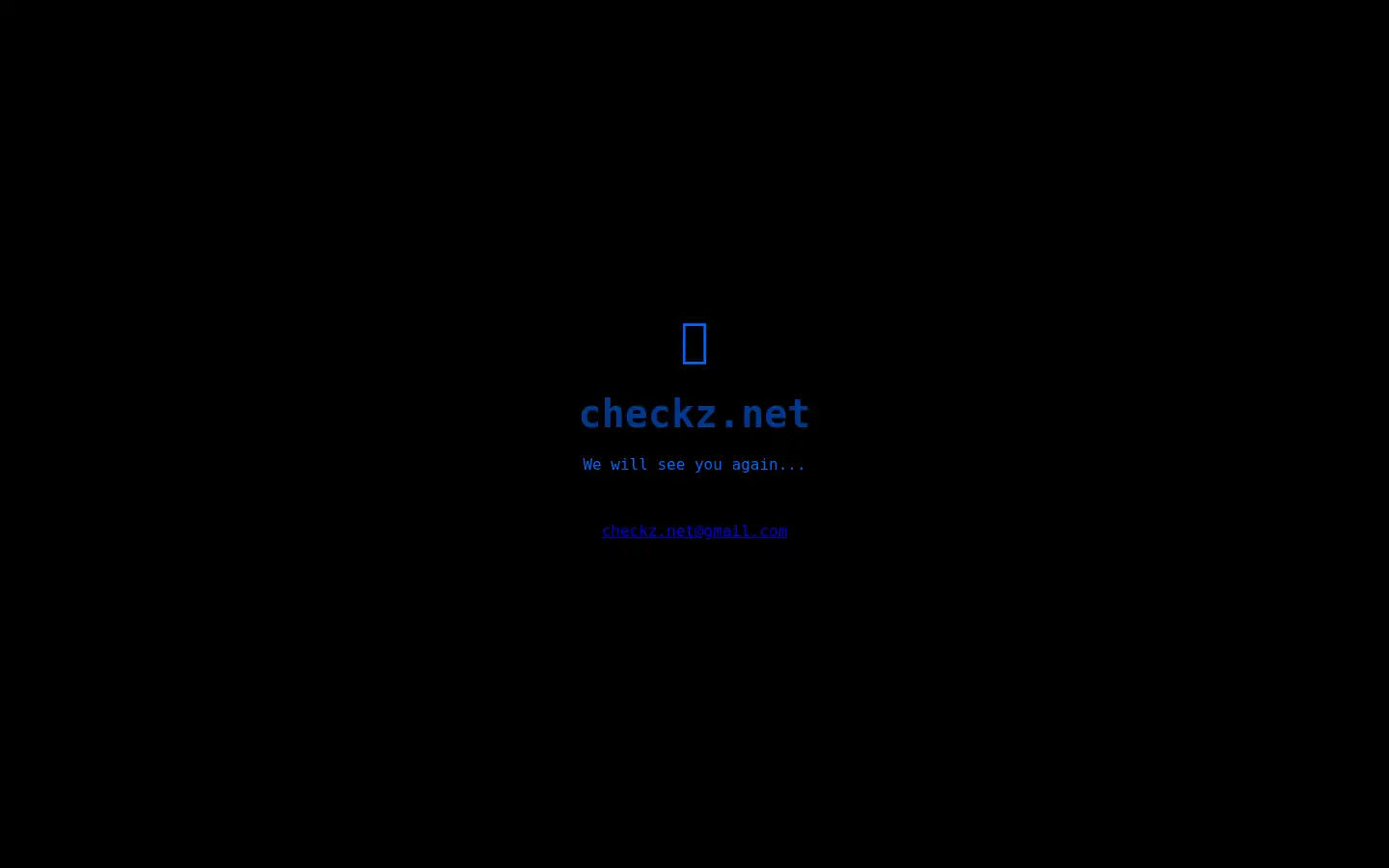 Screenshot of checkz.net