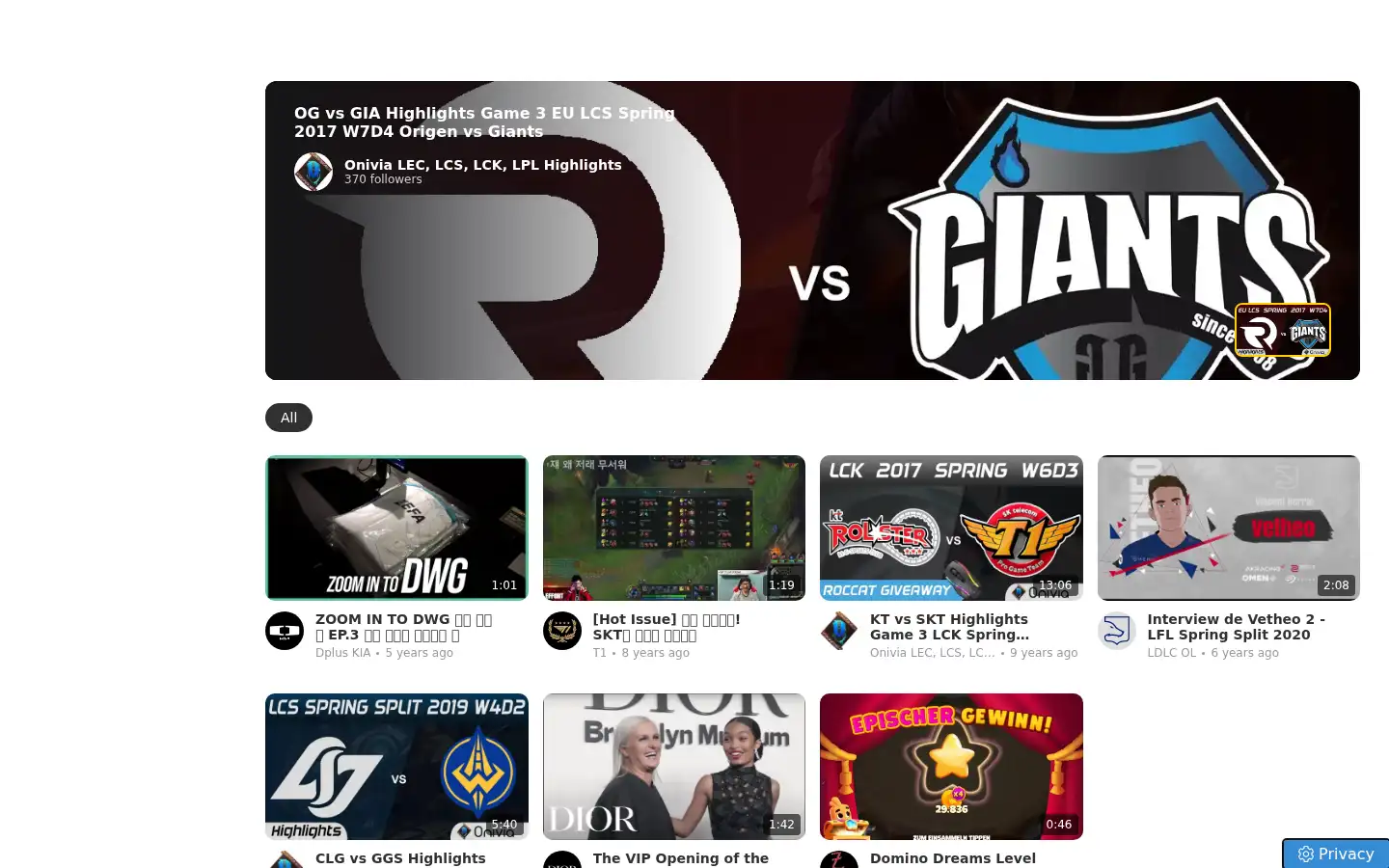 Screenshot of cheddar.tv