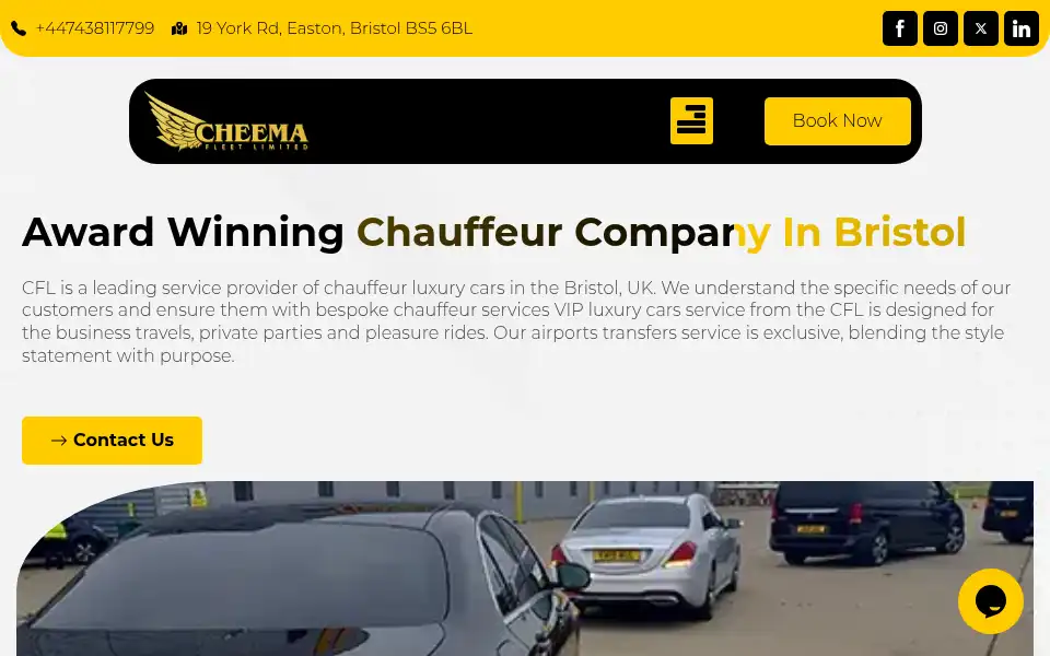 Screenshot of cheemafleetltd.com