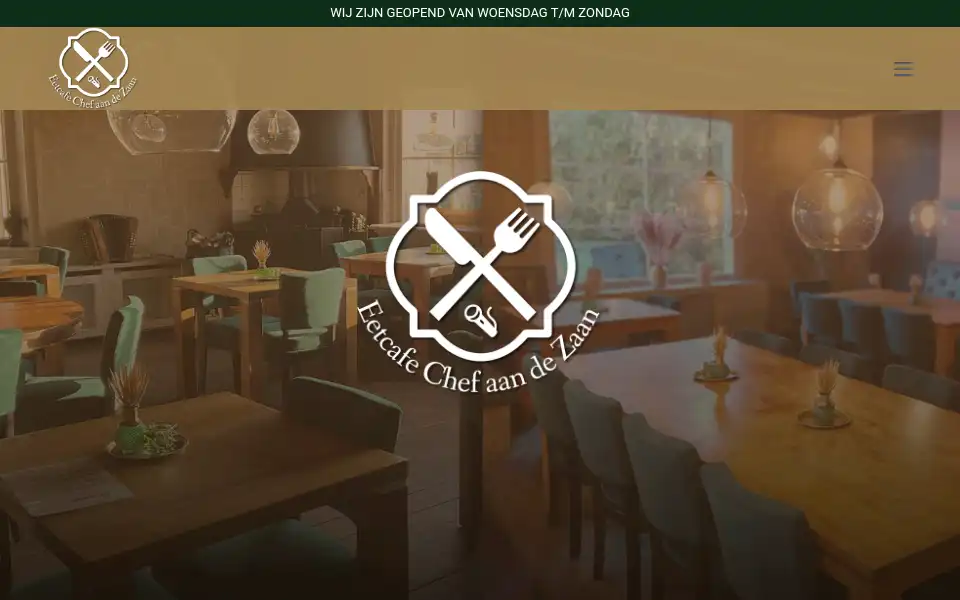 Screenshot of chefaandezaan.nl