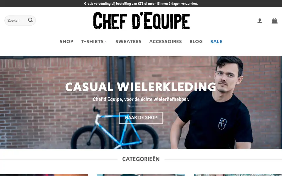 Screenshot of chefdequipe.cc
