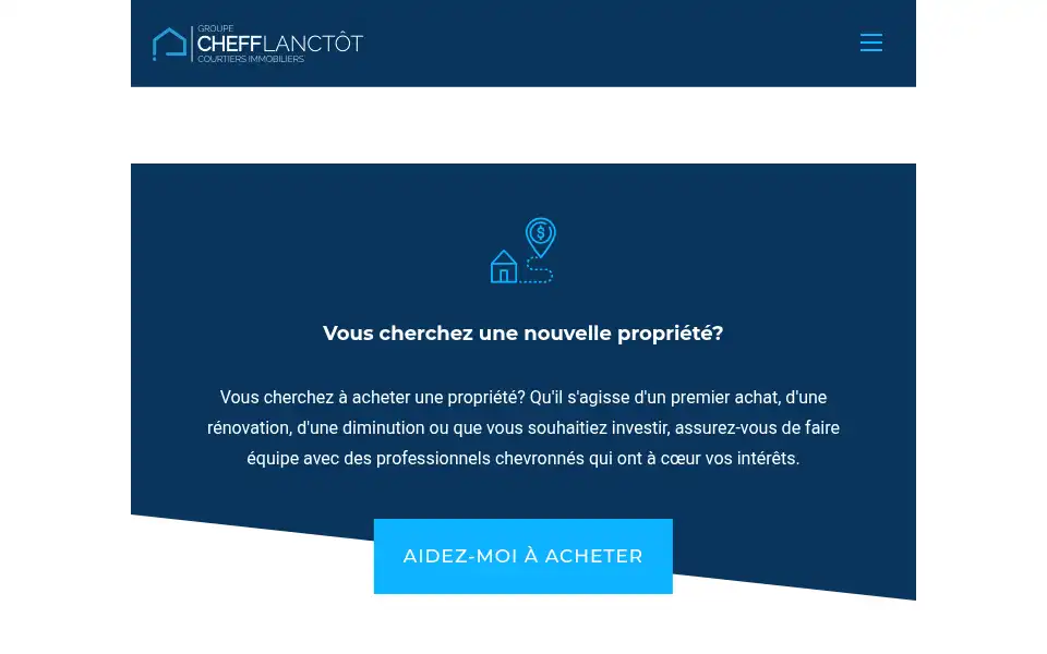 Screenshot of chefflanctot.com