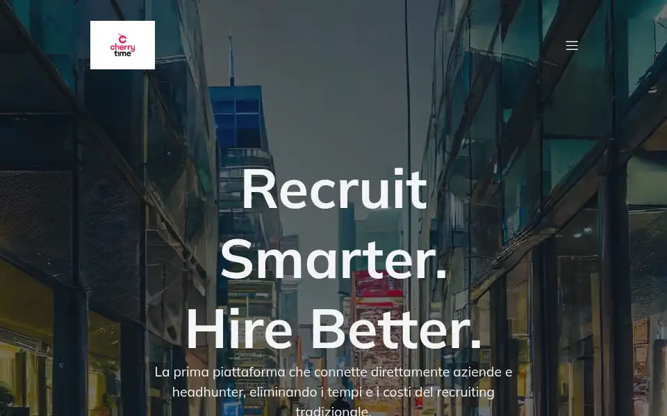 Screenshot of cherrytime.it