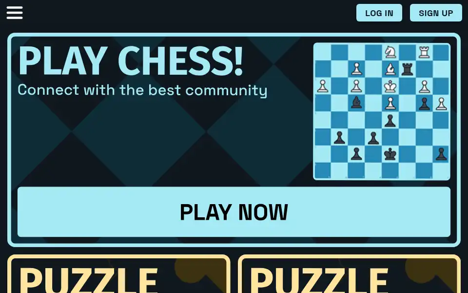 Screenshot of chessclub.com