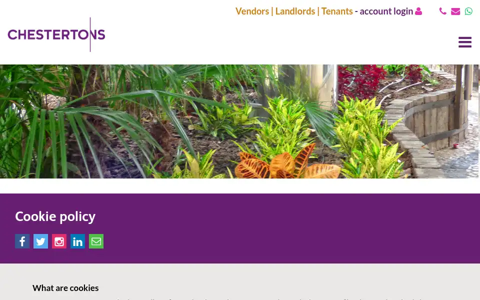 Screenshot of chestertons.gi