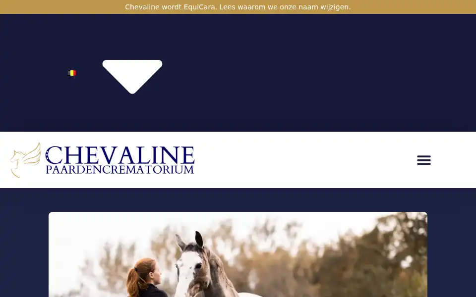 Screenshot of chevaline.be