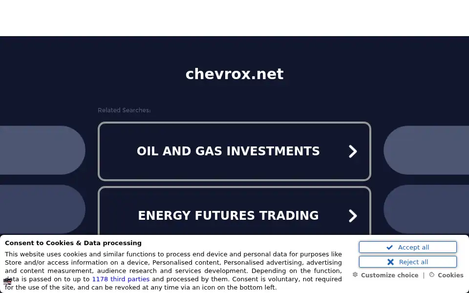 Screenshot of chevrox.net