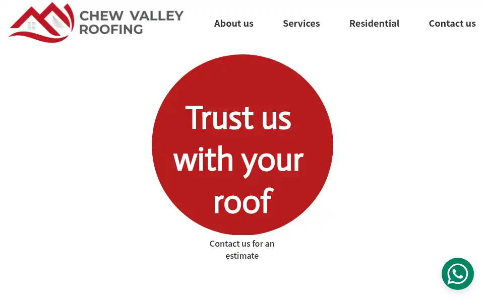 Screenshot of chewvalleyroofing.co.uk