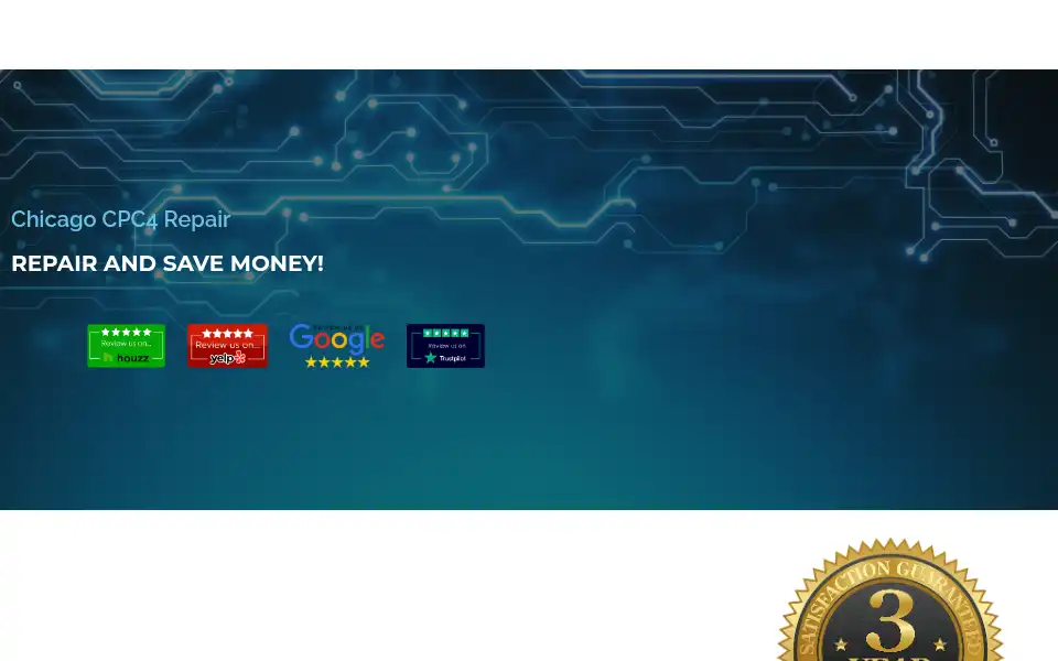 Screenshot of chicagocpc4repair.com