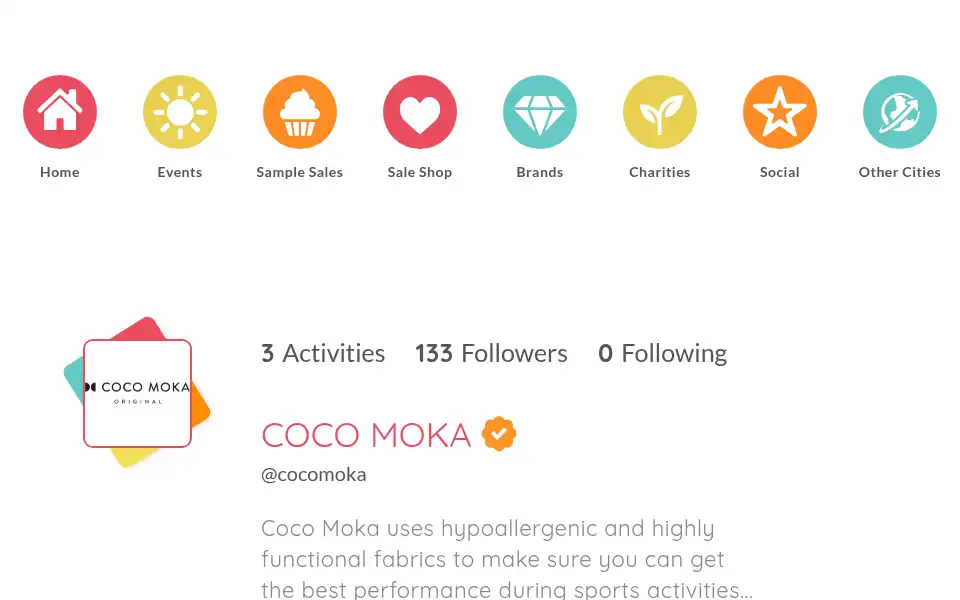Screenshot of chicmi.com