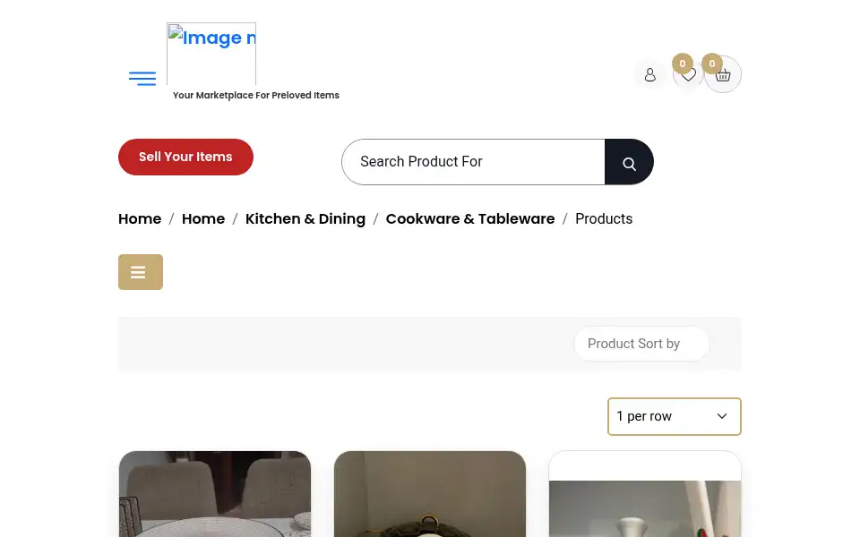 Screenshot of chicresale.ae