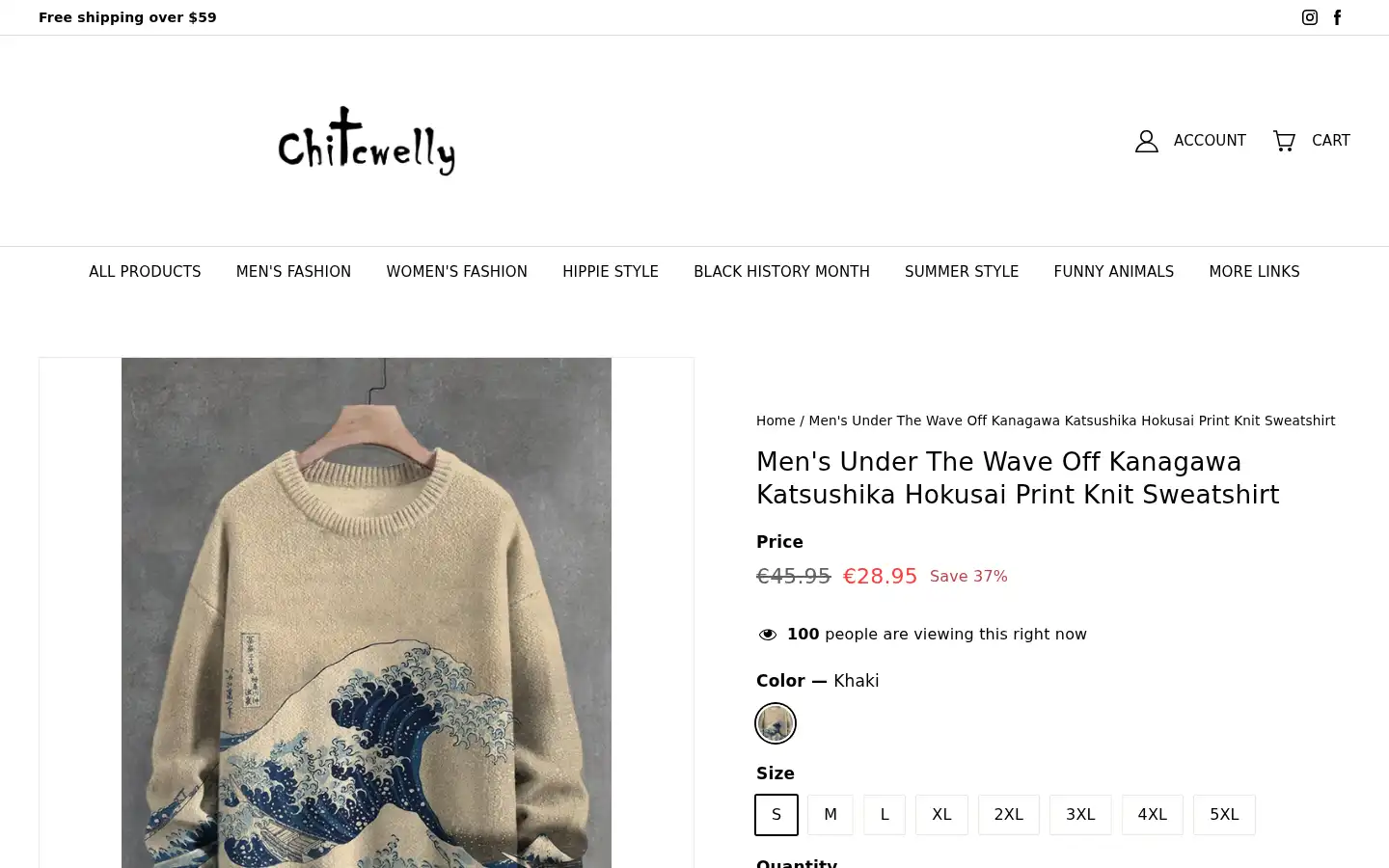 Screenshot of chicwelly.com