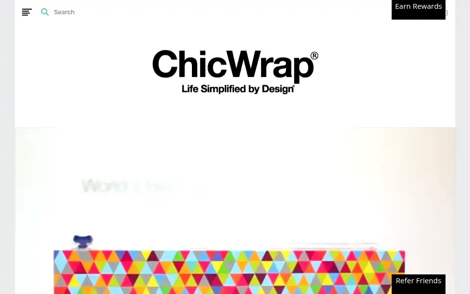 Screenshot of chicwrap.com