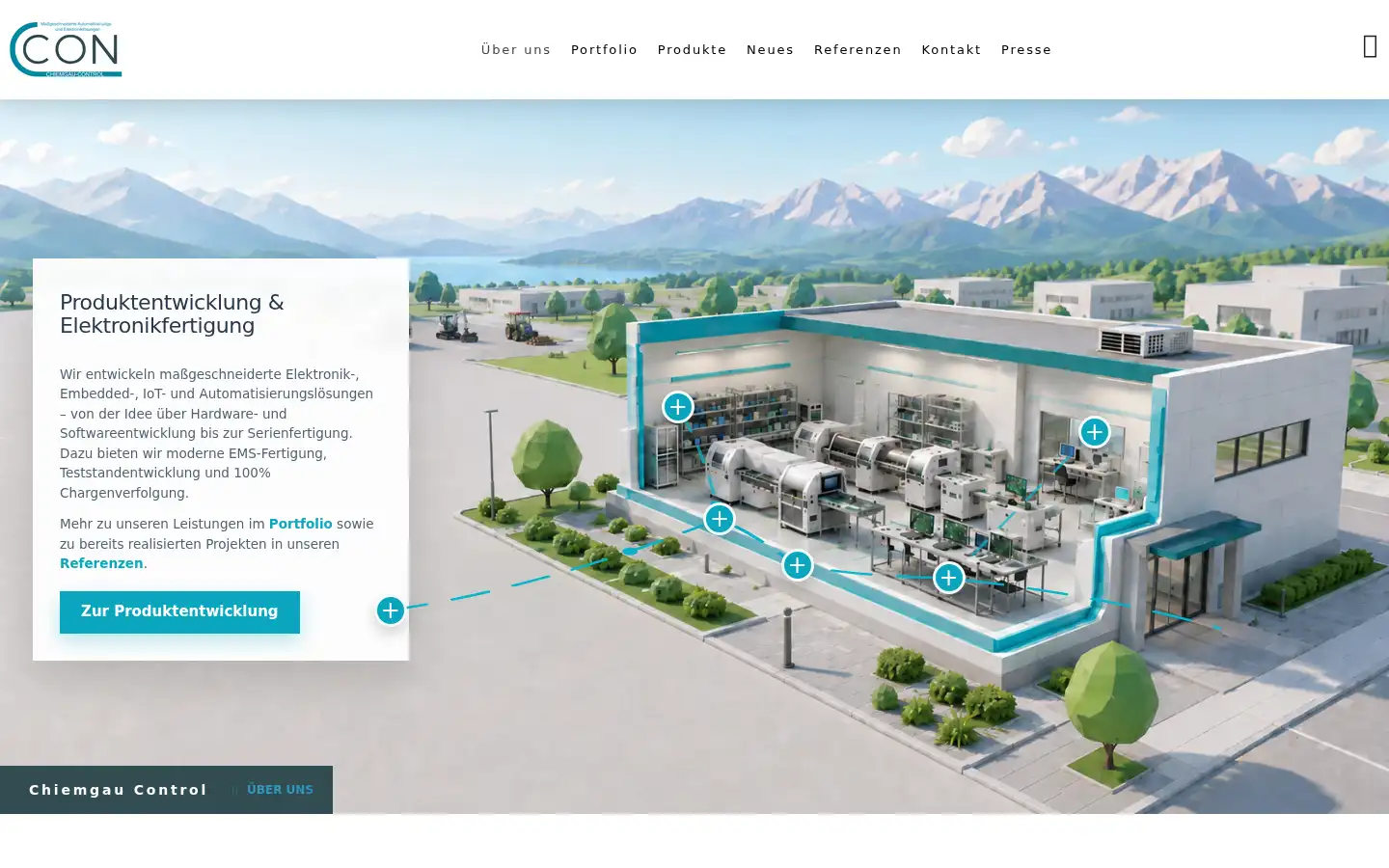 Screenshot of chiemgau-control.de
