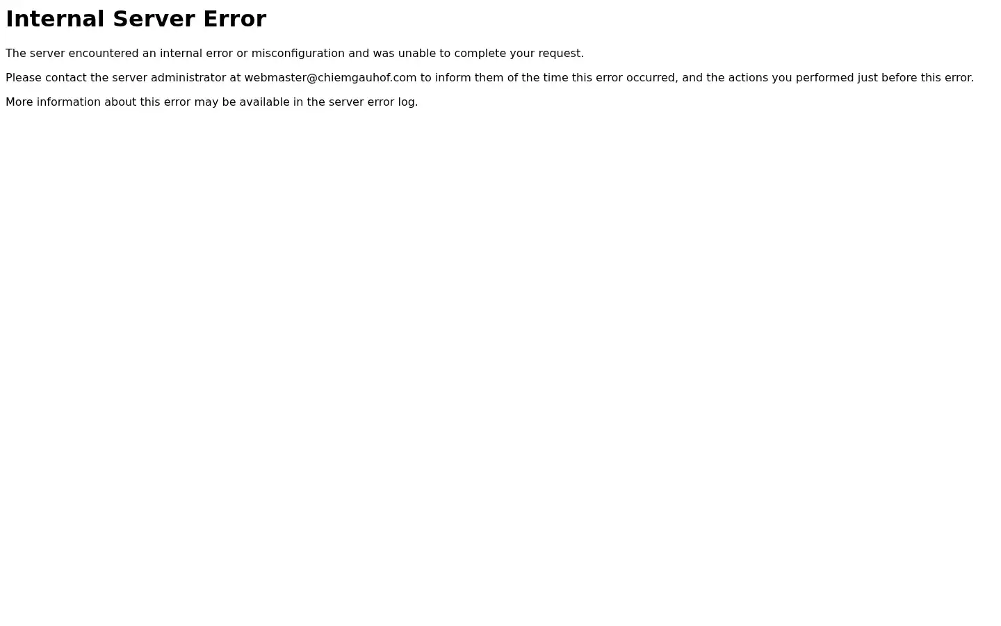Screenshot of chiemgauhof.com