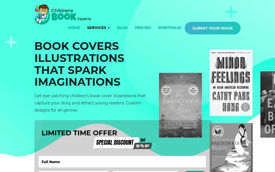 Screenshot of childrensbookexperts.com