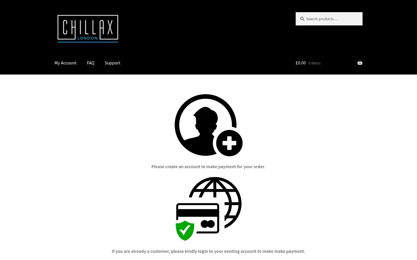 Screenshot of chillax.london