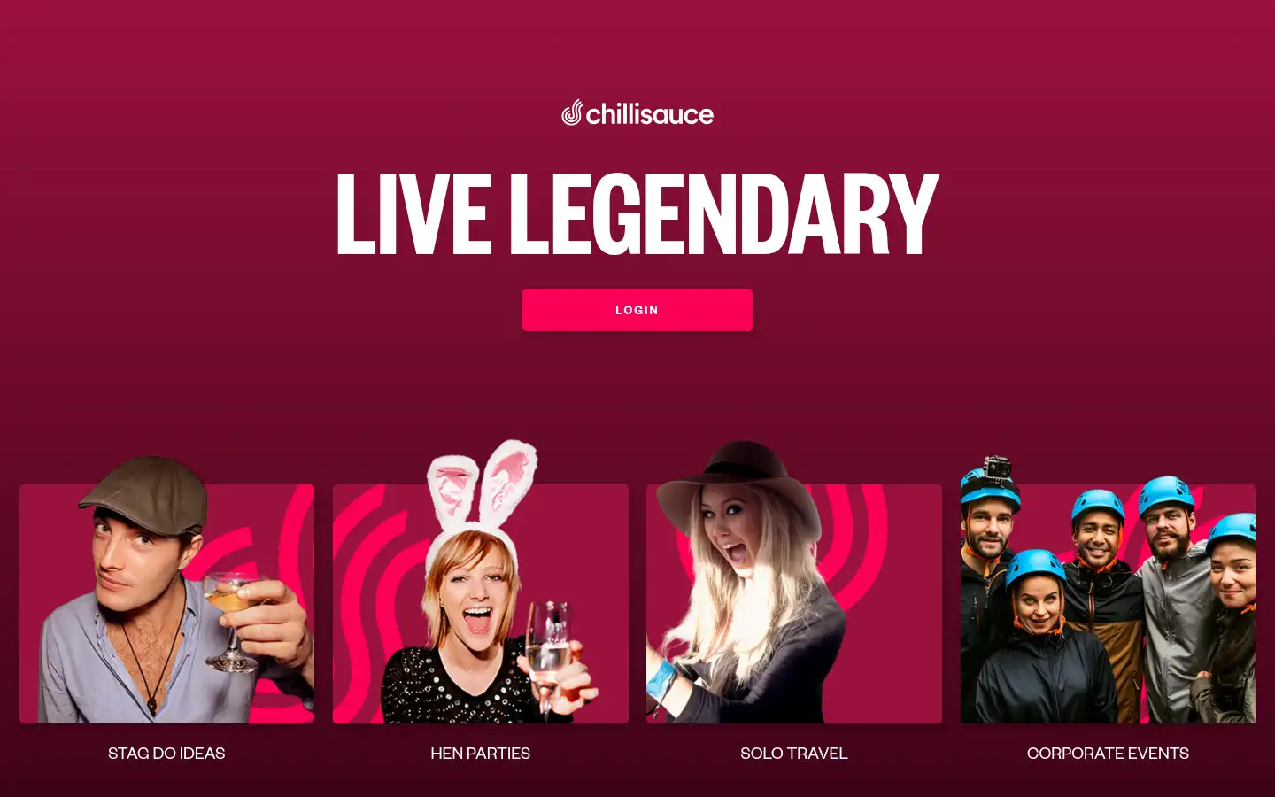 Screenshot of chillisauce.com
