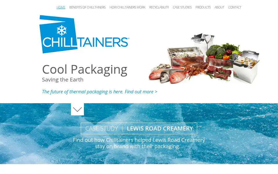 Screenshot of chilltainers.com
