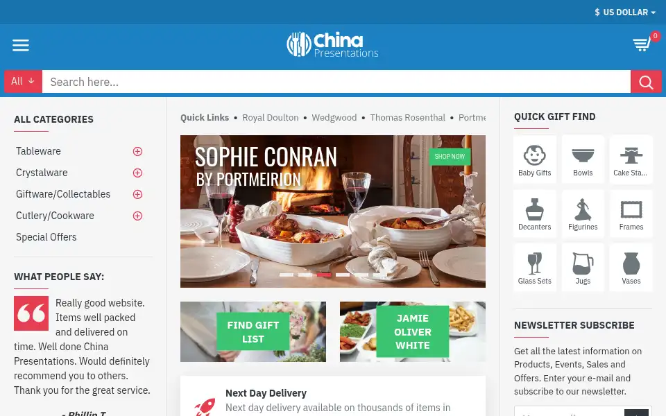 Screenshot of chinapresentations.net