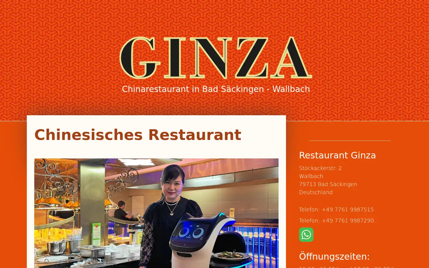 Screenshot of chinarestaurant-badsaeckingen.de