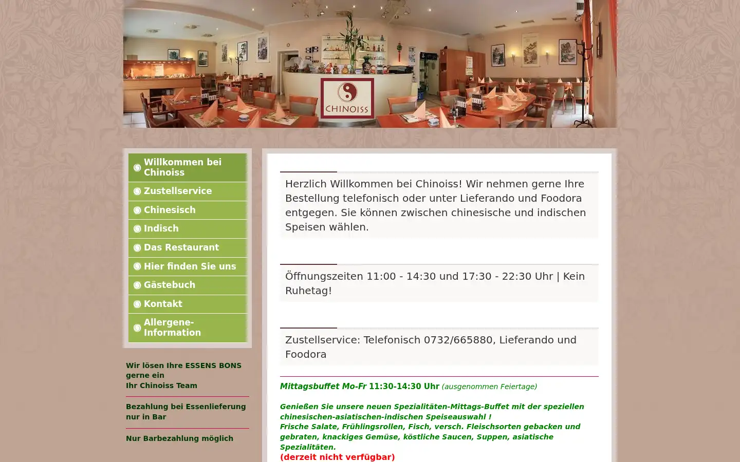 Screenshot of chinoiss.at