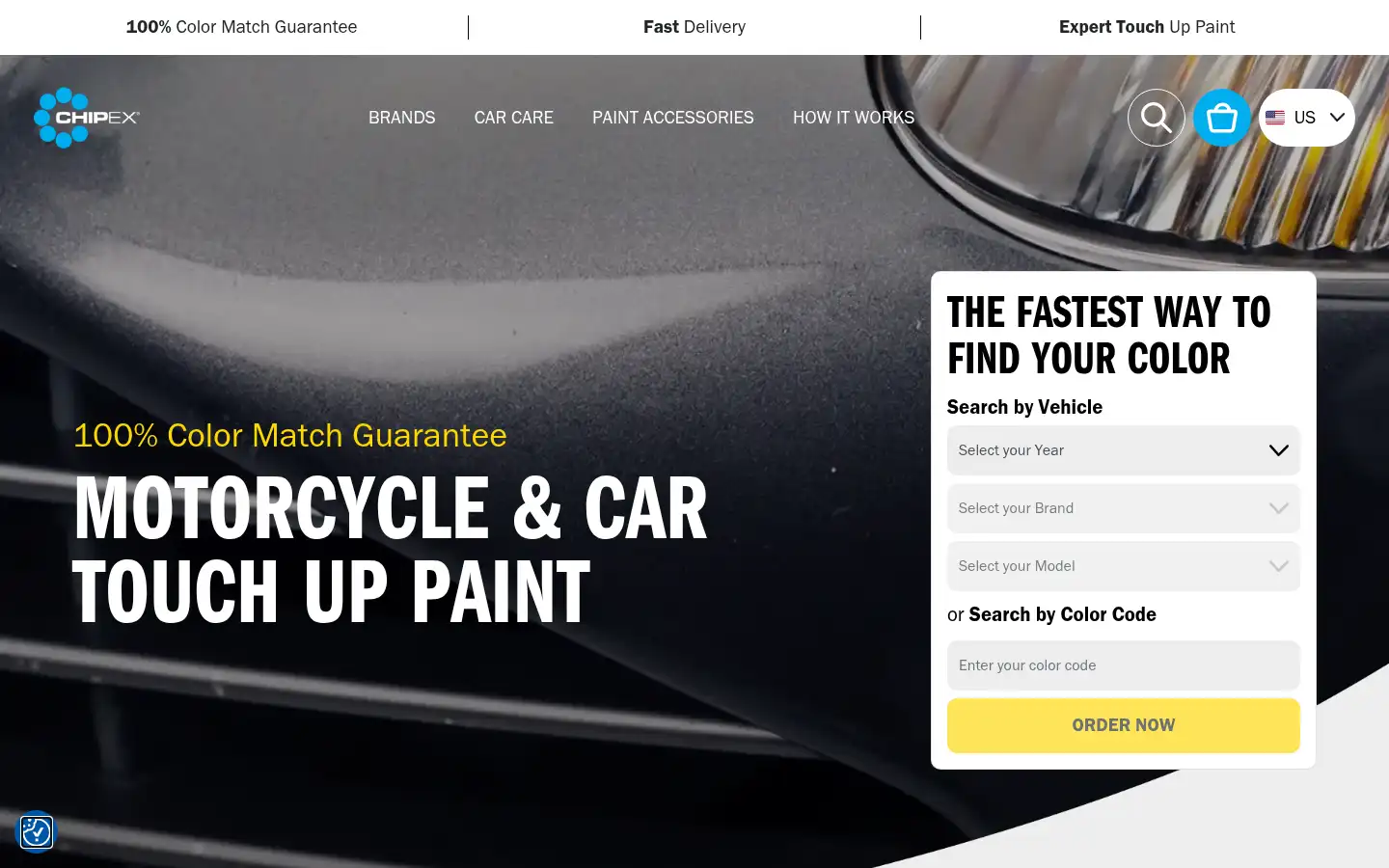 Screenshot of chipex.com