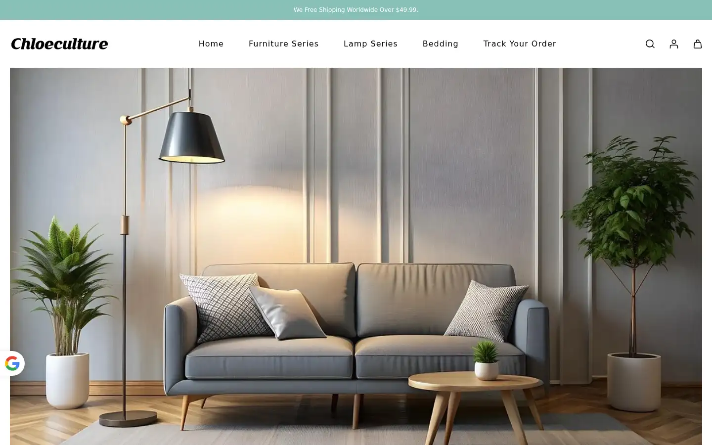 Screenshot of chloeculture.com