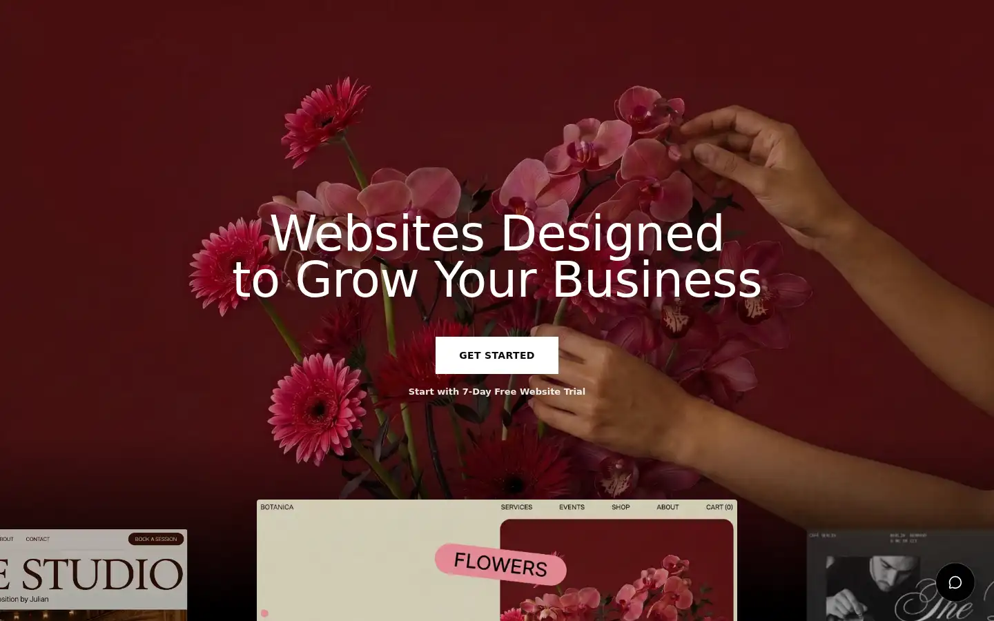 Screenshot of chocolateumbrella.com