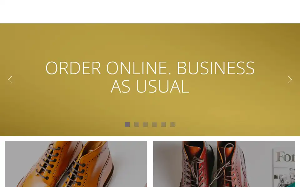 Screenshot of choosefineshoes.com