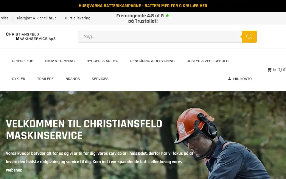 Screenshot of chr-ms.dk