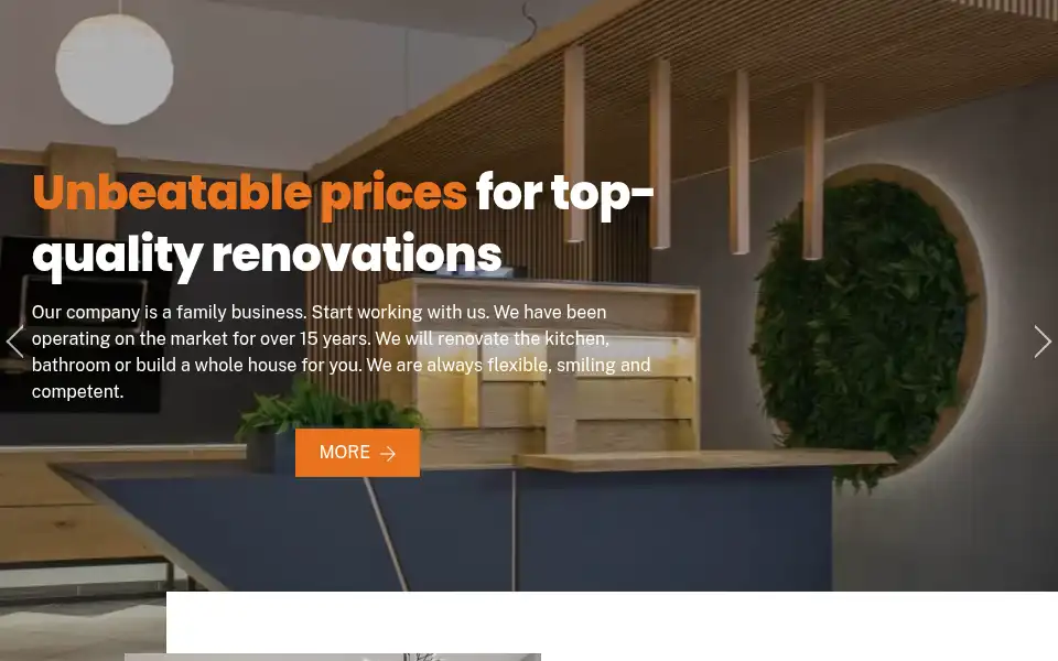 Screenshot of chrisbuilding.co.uk