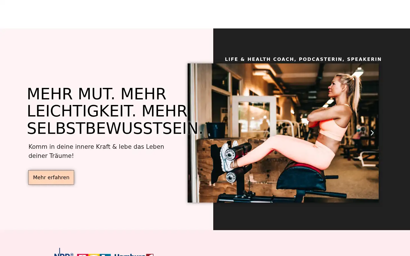 Screenshot of chrissi-joy.com