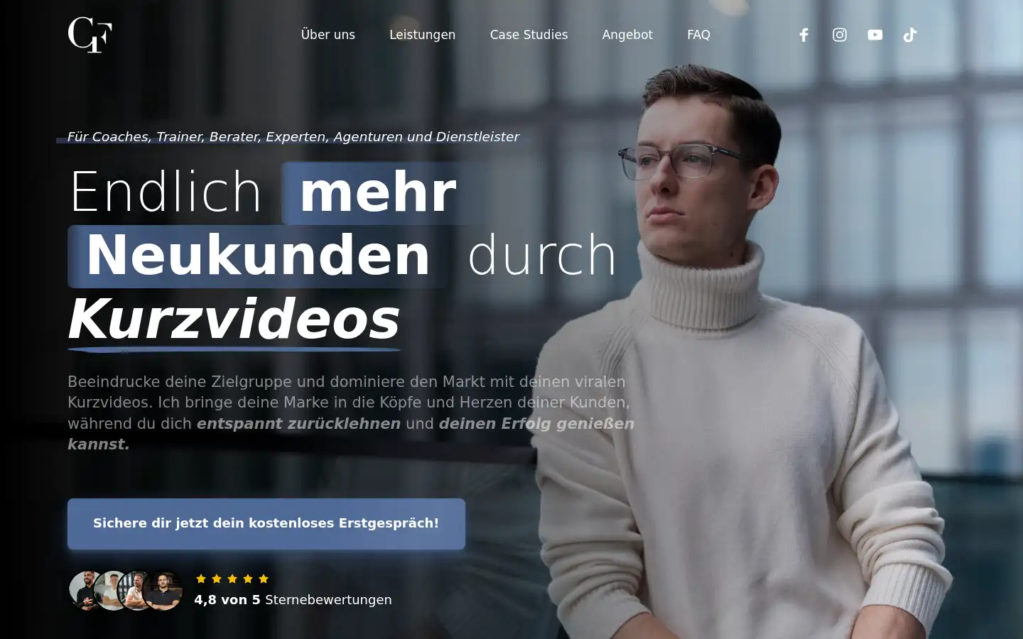 Screenshot of christian-fornero.de