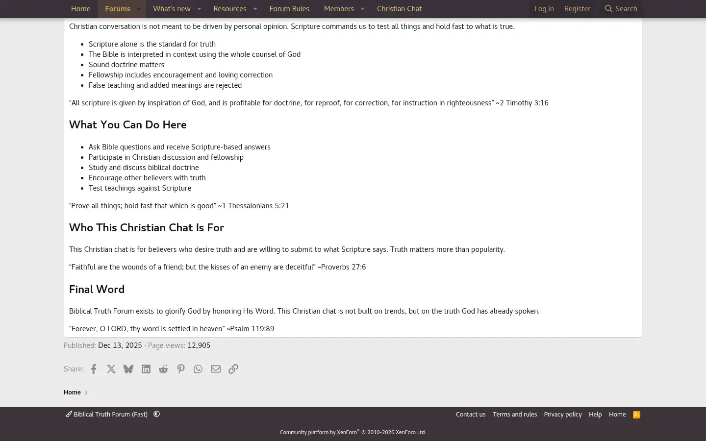 Screenshot of christianchat.net