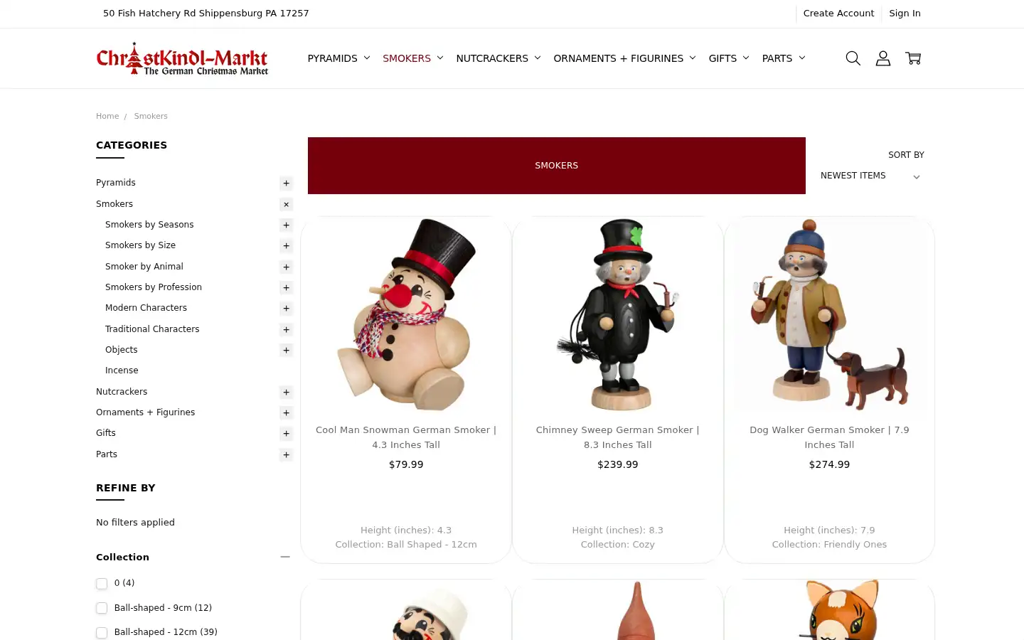Screenshot of christkindl-markt.com