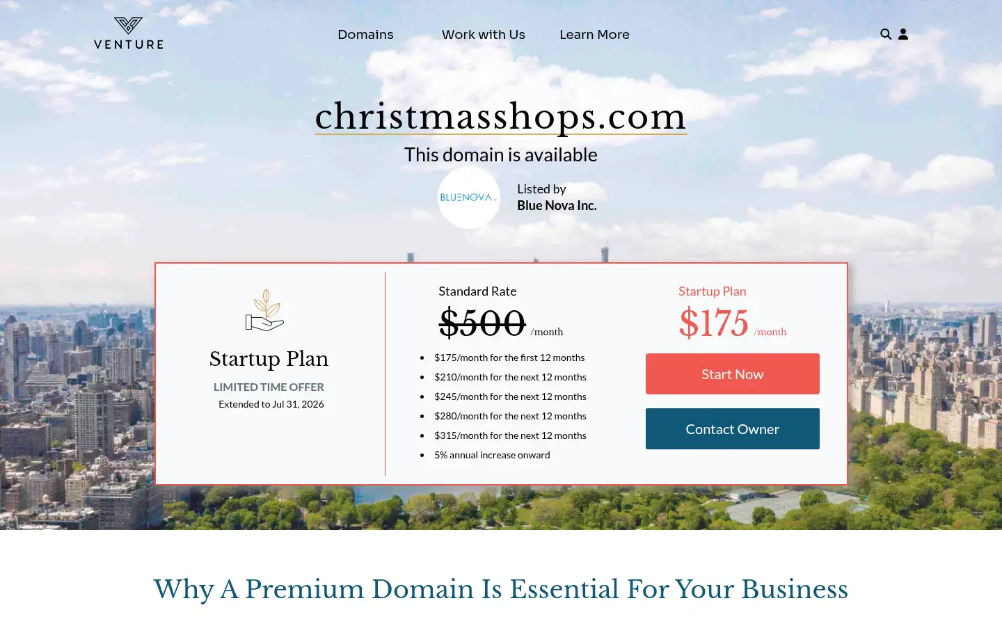 Screenshot of christmasshops.com