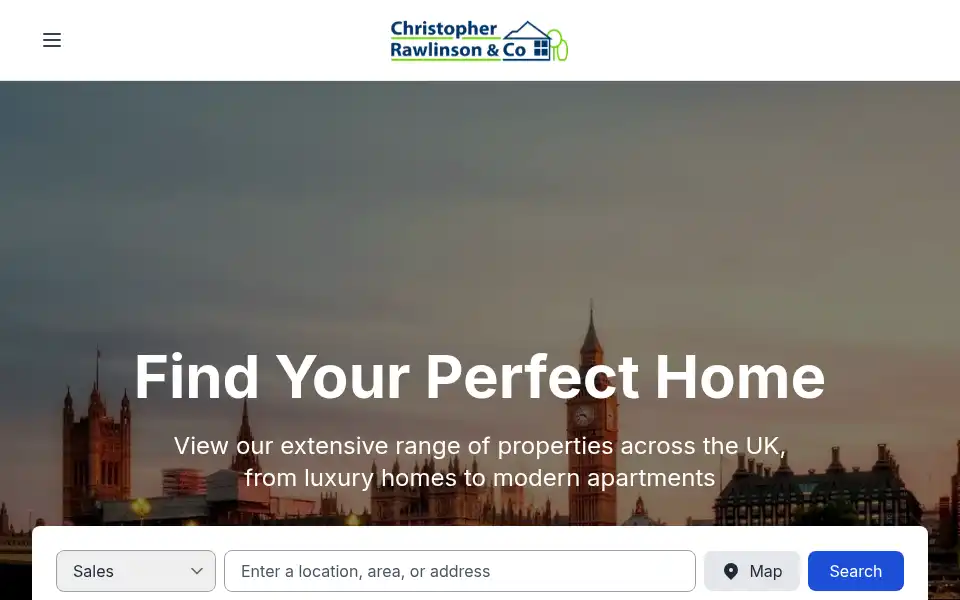 Screenshot of christopherrawlinson.co.uk