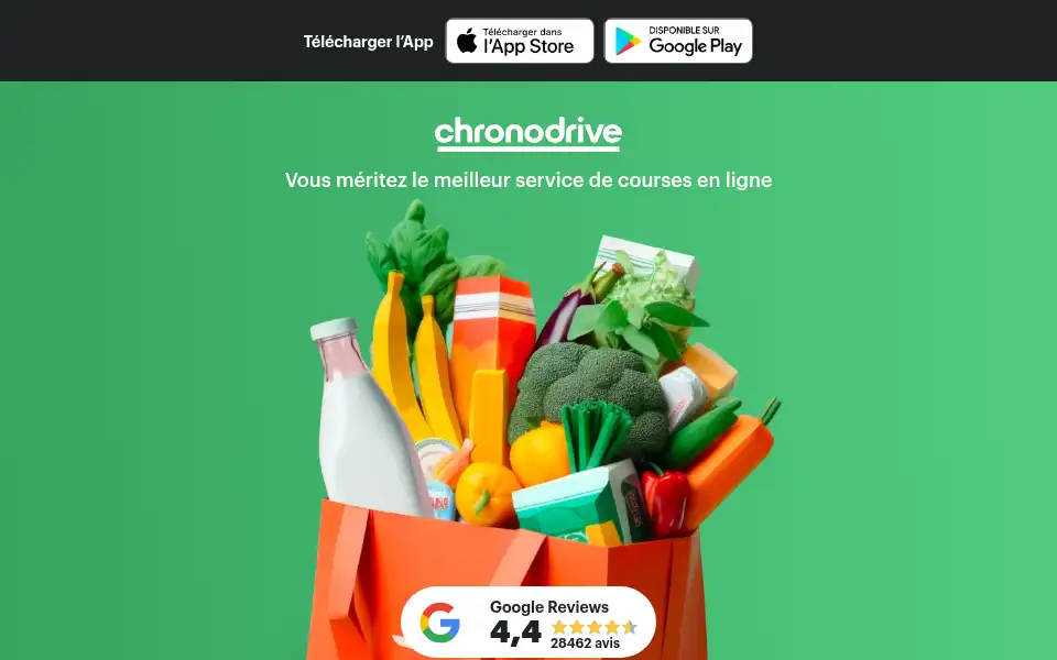Screenshot of chronodrive.com