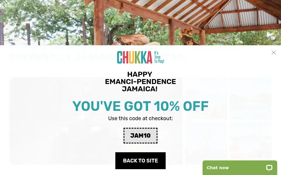 Screenshot of chukka.com