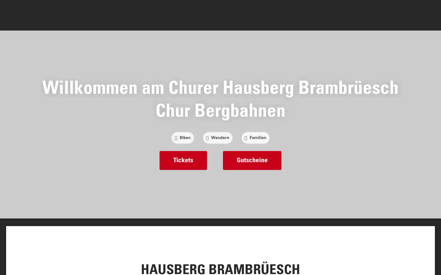 Screenshot of churbergbahnen.ch