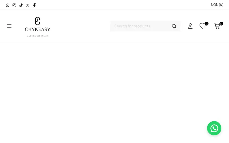 Screenshot of chykeasy.com.ng