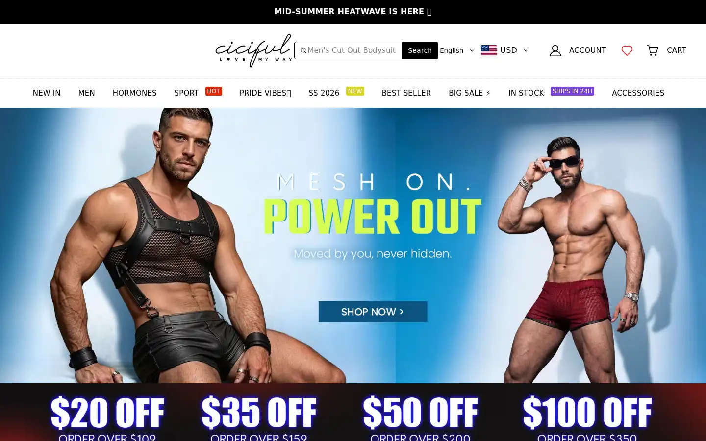 Screenshot of ciciful.com