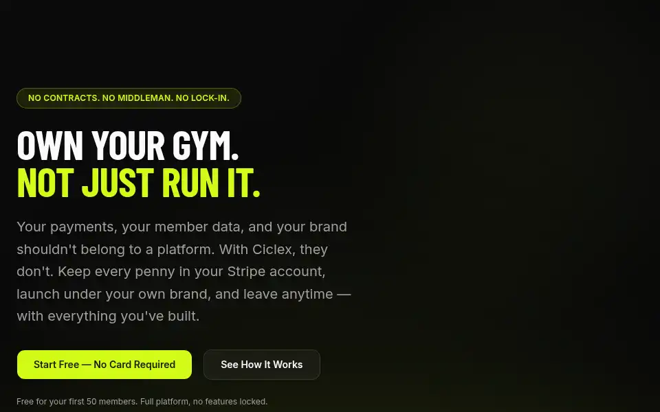 Screenshot of ciclex.com